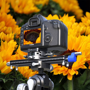 BAFANG 180mm Macro Focusing Rail Kit with Arca Compatible Clamp for Close-up and Macro Photography