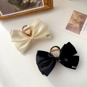 Jepit Rambut Korea Bahan Alloy Pita Jedai Logam Jumbo Jepit Salon Besi Kupu Kupu Metal Hair Claw Clips FJ001
