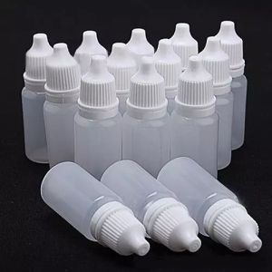 5-100Ml Plastic Squeezable Drop Container Refillable Travel Lotion Jar Eye Liquid Dropper Refillable Bottles Solvents Sample Eye Drop Bottles