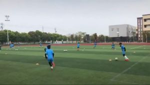 Football training logo plate round hole logo plate football training equipment Cone Set Football Training Equipment for Kid Pro Disc Cones Agility Exercise Obstacles Avoiding Sport Training Accessories Agility Disc Cone Set Football Trainic 1PCS