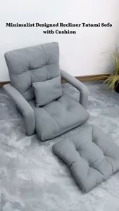 Minimalist Designed Recliner Tatami Sofa with Cushion - Ship From Ipoh