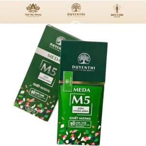 KEM CHỐNG NẮNG M5 bl42 BÁCH Y SÂM SPF50+BẢO VỆ DA KHỎI TIA CỰC TÍM (chai 60 mL )