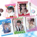 Original PuppyBread Zipper Bag Candy Holder Small Card Case Valley Beauty Bubbles Bag Cartoon Anime Themed Snack Pouch. 