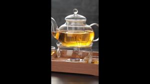 Sweet Belly กาชงชา ทนต่ออุณหภูมิสูง กาน้ำชา แก้วคุณภาพสูง 400ml 600ml Glass teapot