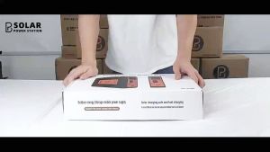 PB SOLAR Power Station Solar Portable 220v-250v AC Output 300w 256wh 80000mah  Solar charge camping Multifunctional Generator