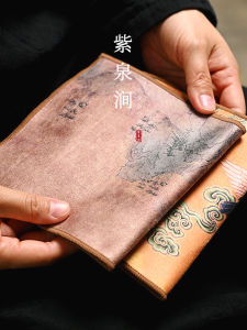 High-End Thick Plush Absorbent Tea Towel Colorful Zen DesignJOJOS L. PD. Purple Spring Valley Martial Arts Restaurant Supplies