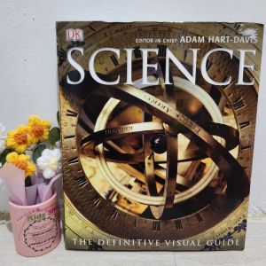 DK Science The Definitive Visual Guide by Adam Hart-Davis Education Book  Hardbound with Dust Cover Preloved with Tanning MerryKidzShop
