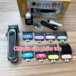 Kemei Tông Đơ Cắt Tóc 90-4 Công Suất 10W Cao Cấp Màu Vàng Chính Hãng Tốc Độ 11.500 Vòng Phút Pin Lithium Ion 2000mAh Thời Gian Sử Dụng 150 Phút