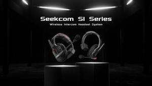 COMICA Seekcom S1 5-Person Professional Wireless Intercom Headset System Head-Mounted Integrated Call Full-Duplex 500 Meters for TV Film Shooting Stage Pertormance Racecourse Competition Events