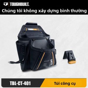Túi Đựng Dụng Cụ Xây Dựng Hạng Nặng TOUGHBUILT 1680D Với Hub ClipTech Móc Treo Búa Chắc Chắn Chất Liệu Polyester