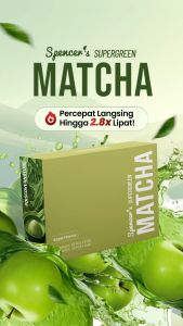 Spencers Supergreen Matcha - Diet Rendah Kalori Solusi Langsing
