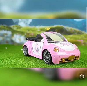 Remote Controlled Convertible Barbie Toy Car I Pink Toy Car I Suitable for Children I Toy Cars