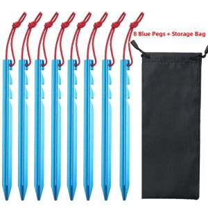 TUJUE | Anti-slip Triangular Aluminum Ground Stakes 18cm