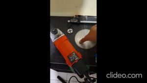 Mata Gergaji Kayu Circular Saw Blade Pemotong Triplek + Chuck Kepala Gerinda Jadi Bor
