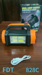 LED Emergency Light Powerful Light Standard Light Charging Function Plug and Play Solar Powered - Suitable for families camping hiking and fishing