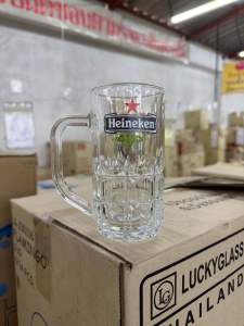 ✅(1ชุดได้2ใบ มีคลิปรีวิว) แก้ว แก้วน้ำ แก้วใส แก้วกินเบียร์ แก้วเบียร์ไฮเนเก็น” LG116 มีหูจับ ถนัดมือไม่หล่น ชนแก้วได้ทั้งคืน รีบใช้งาน พร้อมจัดส่งด่วน (1216211220)