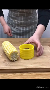 Corn Cob Peeler Corn Stripper Cob Cutter Corn Stripper Fruit Vegetable Kitchen Alat Kupas Mengupas Jagung 削玉米刀