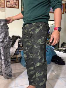 กางเกงคาโก้ขายาว