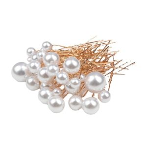 U-Shaped Hairpin Pearl Diamond Fashion Hair Accessories Bridal Updo Hair Styling Tool Elegant Hair Clip Fresh Outlined