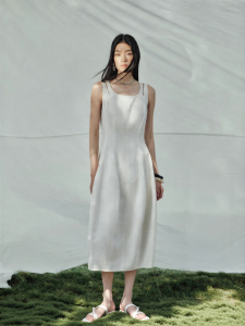 Eastern Light | Breathable Flared Dress White