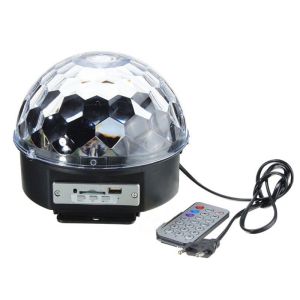Big Disco Led Speaker Light Bluetooth Speaker TF Card Music Disco Ball Light For Party Bar Led Light RGB Light