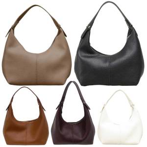 ผู้หญิงแฟชั่นกระเป๋าถือ handbag pu soft hobo bags สีทึบสีรักแร้รักแร้กระเป๋าถือสาวกลางแจ้งกระเป๋าทุกวันกระเป๋า