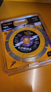 Tolsen Segmented Dry Diamond Cutting Disc [ONLINE EXCLUSIVE] (4" | 4.5" | 5" | 7" | 9") Tile Cutting