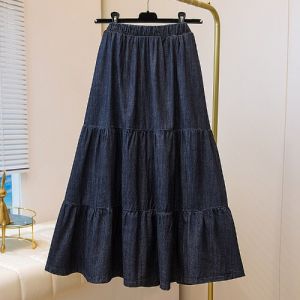 SHIMANQING | High Waist Flared A-Line Skirt