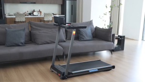 ONETWOFIT Foldable Treadmill Home Gym 2.5HP 0.8-12km/h with 3 Manual Incline 12 Sports Mode Bluetooth Connection LED Display Running Machine