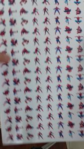 Sticker khen thưởng NGƯỜI NHỆN tờ A4 - 159 Stick - SP11