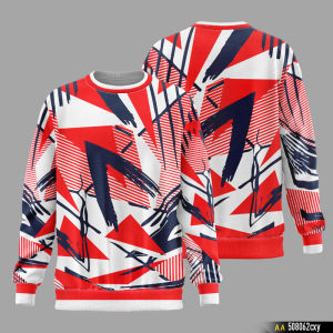 Men Crew Neck Sweatshirt - Long Sleeve Casual Street Style Spring Autumn Suitable  Halloween Christmas Parties & Couple Outfits