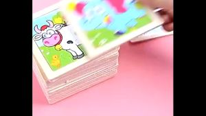 elink Isi 2 Pcs Mainan Edukasi Wooden Puzzle / Puzzle Kayu Jigsaw / Mainan Puzzle Kayu Anak Ukuran Kecil - Mainan Puzzle Kayu Bongkar Pasang Edukatif Anak