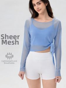Split Hem Slimming Lightweight Breathable Yoga Top
