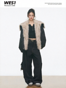 WESTAYONE | Small Petite Womens Faux Shearling Jacket
