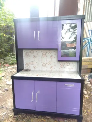 Lemari Sayur Piring 3Pintu Kayu /TRINITYJAYAFURNITURE