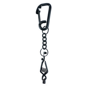 KUNN Metal Single Head Glove Clips with Stainless Steel Carabiner Clip Portable Glove Clips for Work Glove Holders