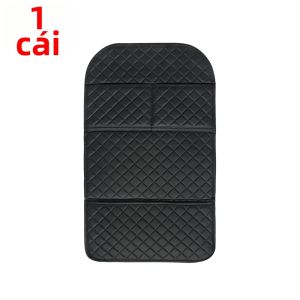 Tấm Bảo Vệ Ghế Sau Ô Tô Cỡ Lớn Có Túi Đựng Đồ Chất Liệu Da Chống Thấm Nước Chống Trầy Xước Tấm Lót Chống Đá Cho Trẻ Em Bảo Vệ Lưng Ghế Chống Bẩn