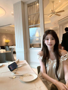 Handmade 3D Flower White Sleeveless Dress