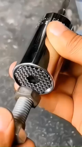Cờ Lê Vặn Đai Ốc Đa Năng 7-19mm đấu khẩu đa hình 2 chi tiết - Cờ Lê đa năng lắp máy khoan D02