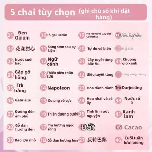JEAN MISS | Mẫu Nước Hoa Hương Dài Lâu 5ml
