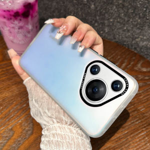 Aurora Laser Huawei Pura70 pro Full Cover Anti-Fall Mobile Phone Case Mens Womens Creative Protective Shell Ultra High End