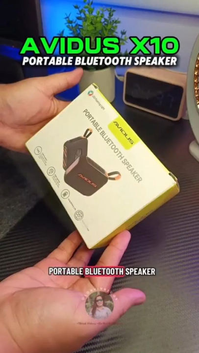 AVIDUS X10 Portable Bluetooth Speaker 10W HiFi Stereo Super Bass ...