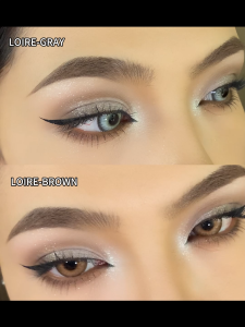 Softlens Eyeshare Bigeyes 14.5mm 2 buah Lensa Kontak Nyaman Seri LOIRE Lensa Kosmetik Mata Cokelat