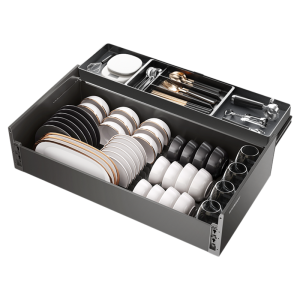 HIGOLD | Aluminum Drawer Storage Organizer