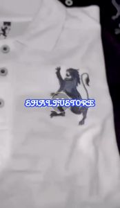 LOGO BORDIR!! GIORDANO LION KAOS POLO PRIA DAN WANITA PREMIUM BORDIR BAGUS