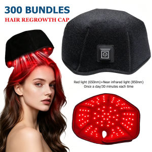 660nm 850nm Red & Infrared Light Hair Growth Cap USB Charging Red Light Therapy Device Hair Loss Treatment Hair Regrowth Helmet