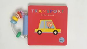 My First Rattle Vehicles Board Book to Identify Cars Boats Planes