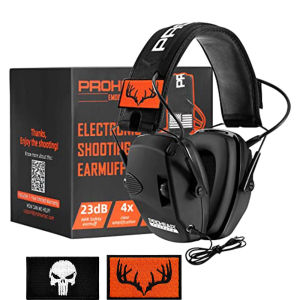 ZOHAN Ear Protection Electronic Hearing Protection Sparta Active Protector for Shooting Earmuffs NRR 23dB Noise Reduction