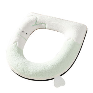 XUANG | New Thick Fluffy Water-Resistant Toilet Seat Cover for All Seasons