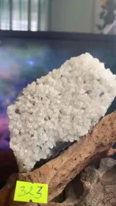 Đá Thạch Anh clear Quartz tự nhiên lấp lánh xinh xắn năng lượng cao mã 323